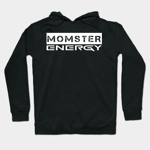 Momster Energy (White) Hoodie by Z1